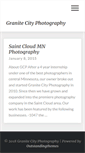 Mobile Screenshot of granitecityphotography.com
